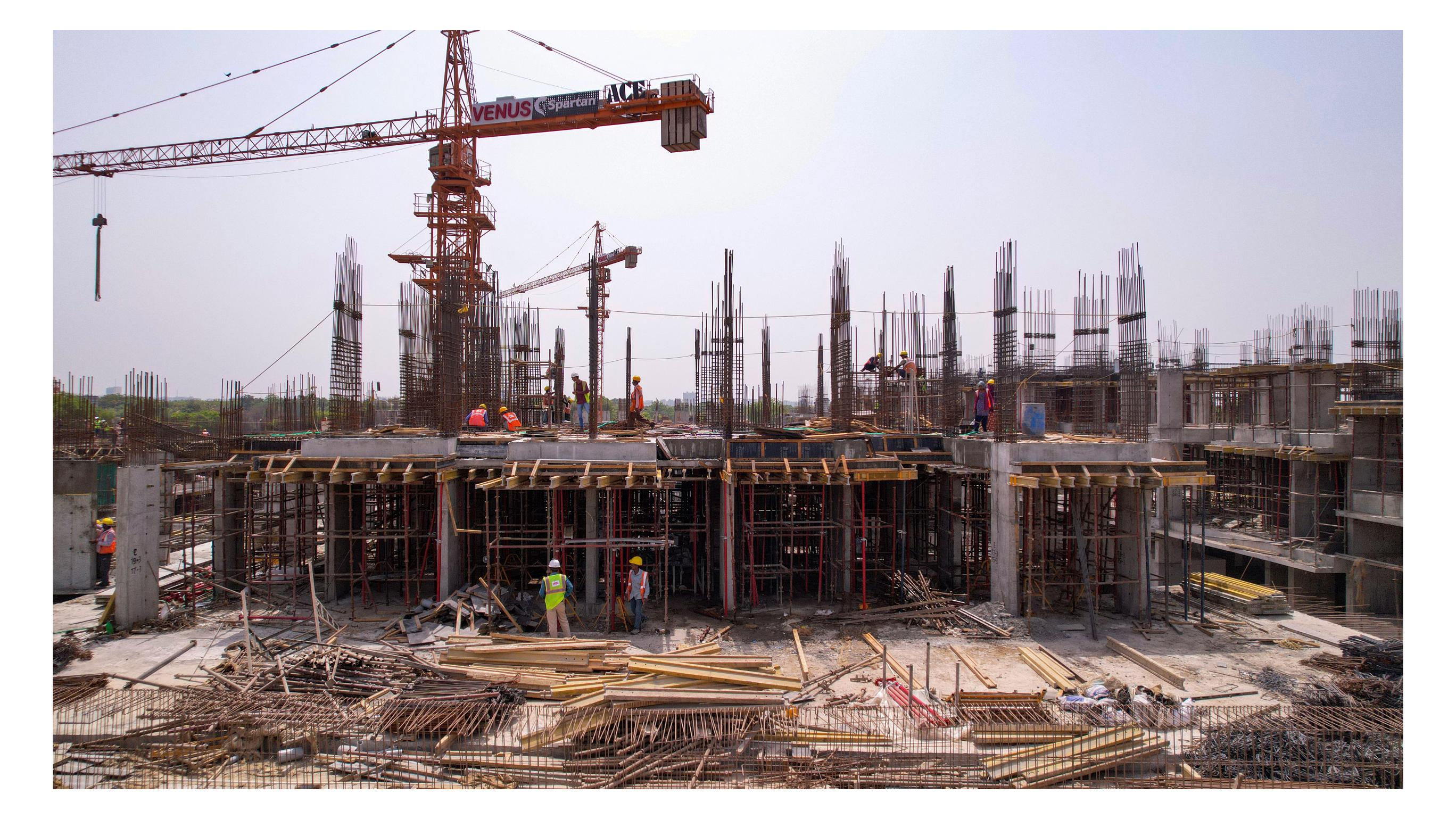 Construction progress 5